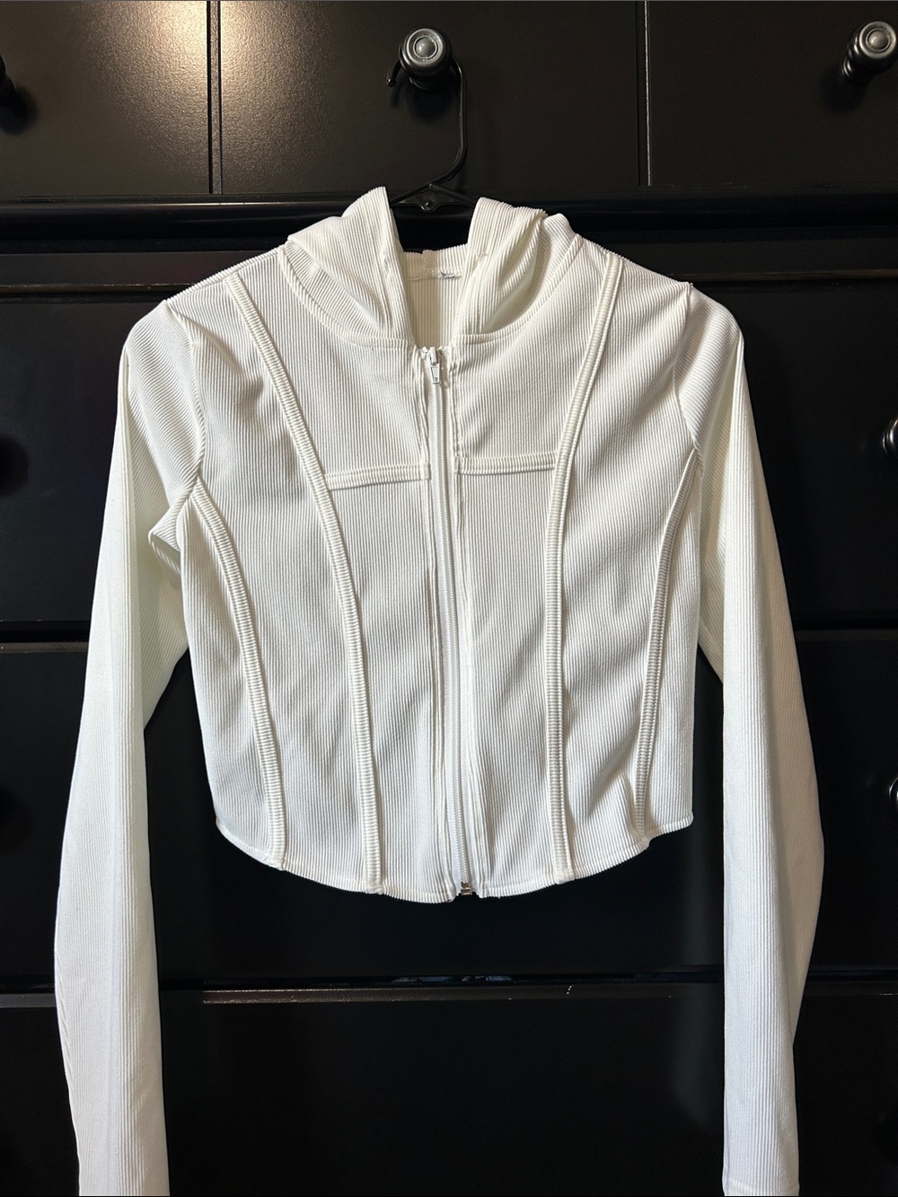 Cropped Hooded Jacket